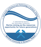 Logo - 1st International Science and Technology Conference 'Marine mining as the resources opportunity for future generations'